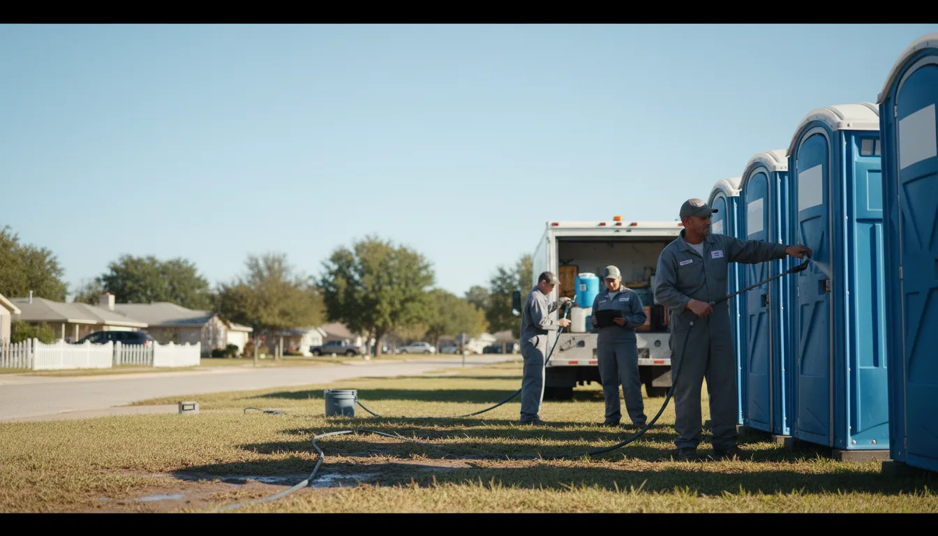 Long-Term Portable Toilet Rental in Morrice, MI near me